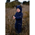 Mikk-Line Baby Wool Suit (Reversible Cuffs) Wool Blue Nights